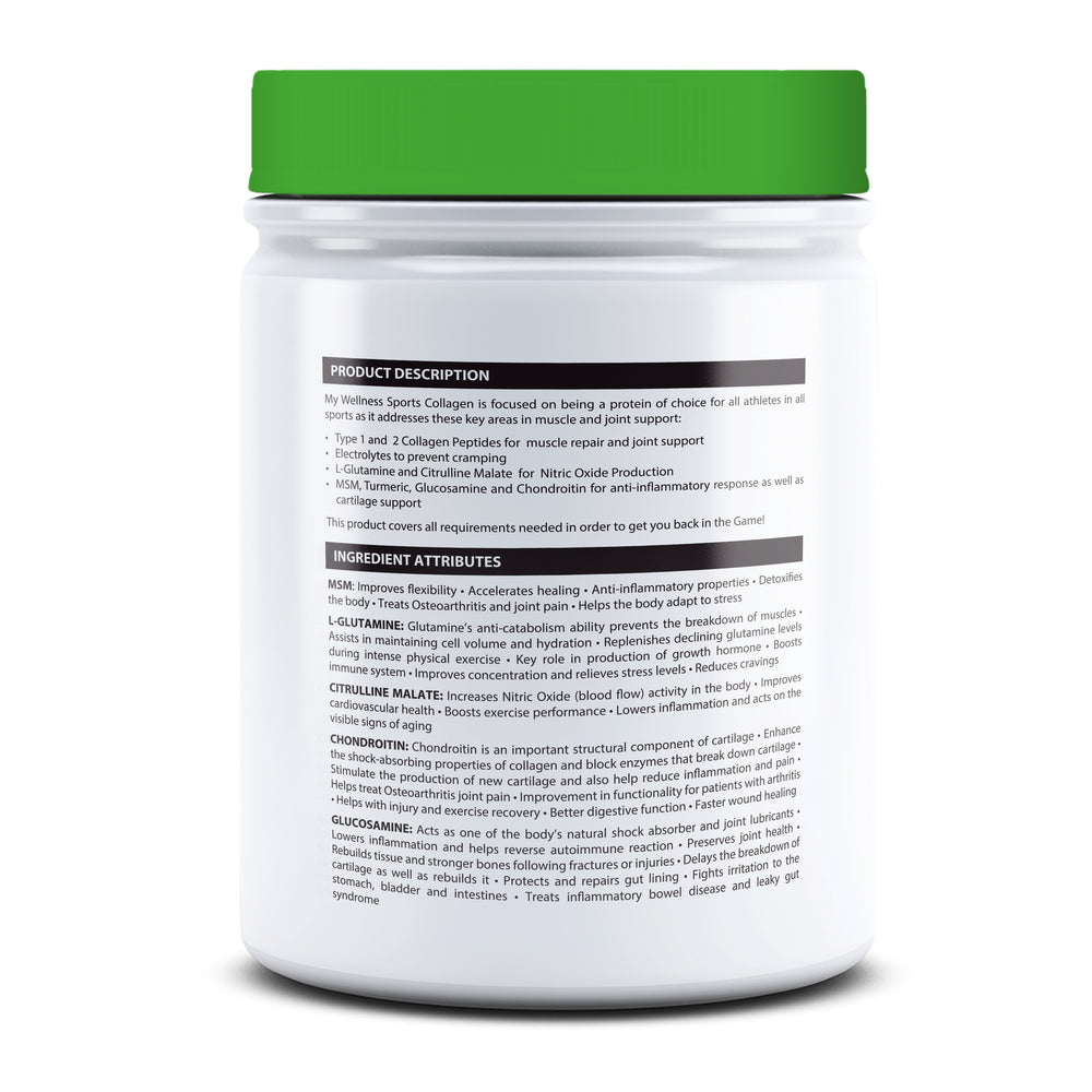 
                      
                        My Wellness Sport Collagen 500g Apple Berry
                      
                    